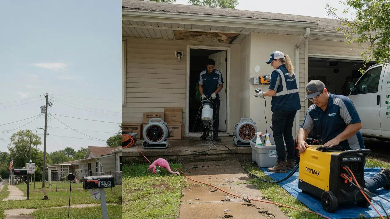 Storm Damage Water Removal in Edwardsville, IL near me
